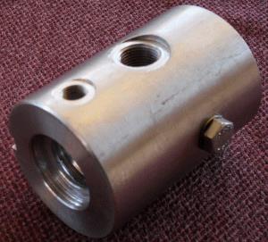 MPI01158, Hydraulic cylinder head with 22mm shaft
